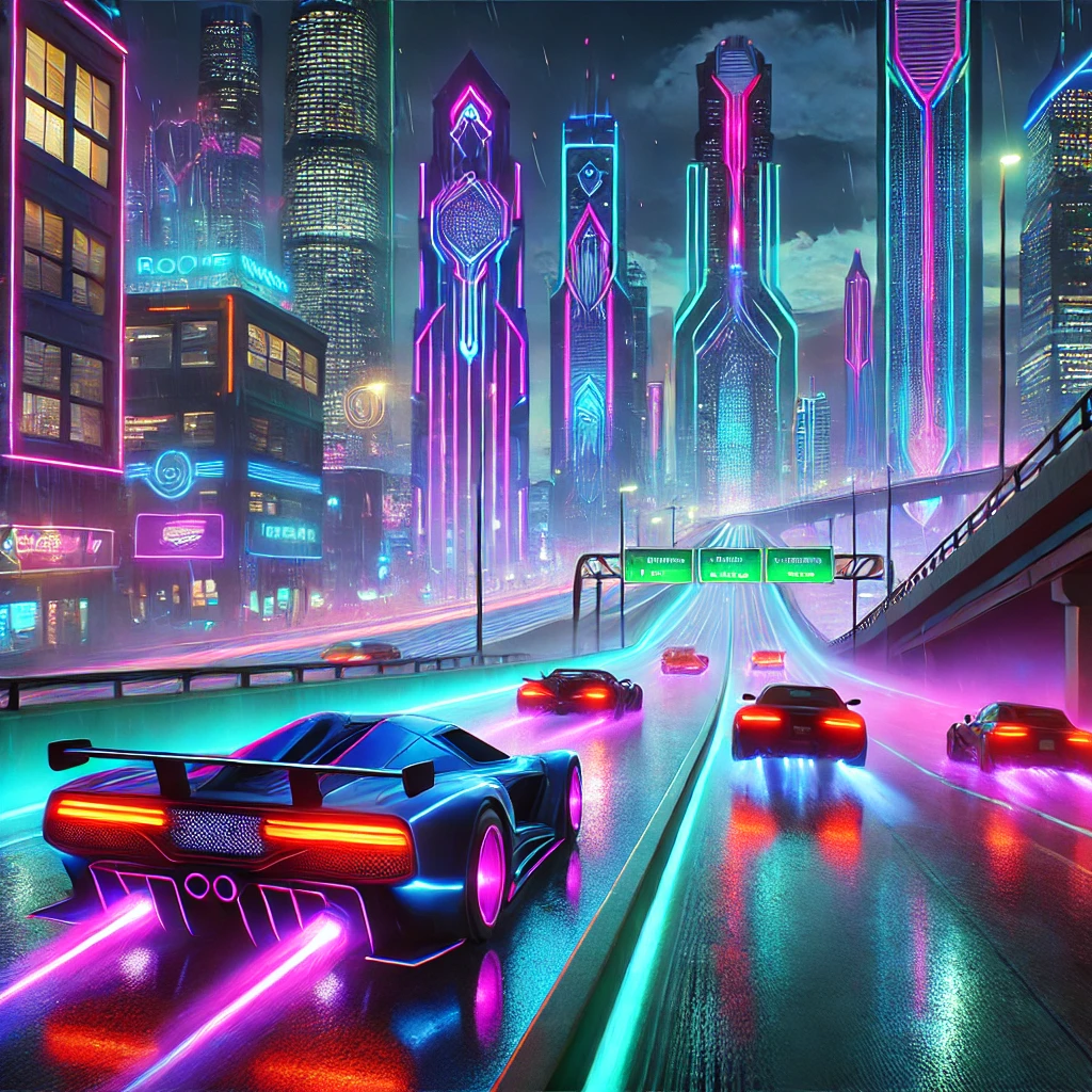 Neon Drift: Gelecekte Hız Kazanmak